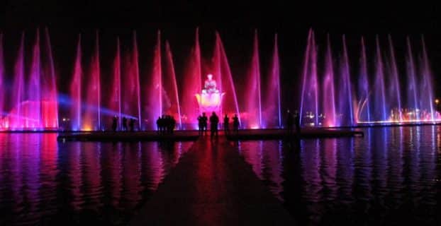 air mancur taman sri baduga tempat wisata di purwakarta yang lagi hits