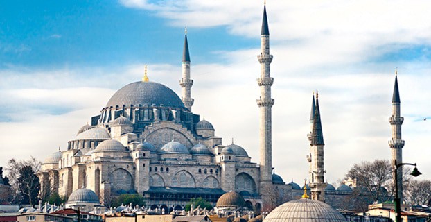 Kemegahan Masjid Raya Sulaimaniah di Istanbul Turki
