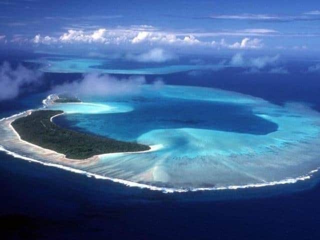 kayangel island, atoll kayangel, pulau palau