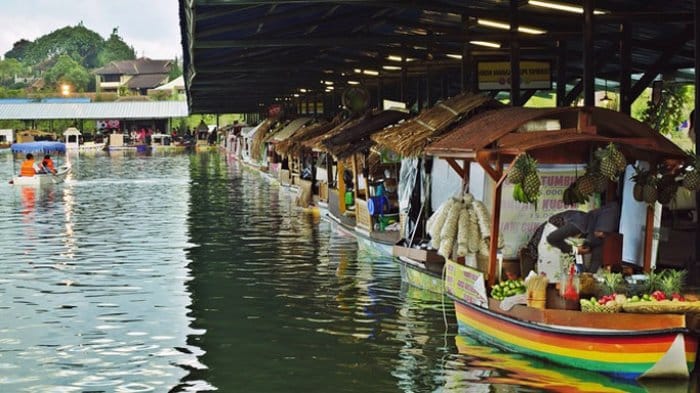 lokasi wisata Floating Market lembang