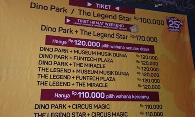 Paket Tiket Jatim Park 3