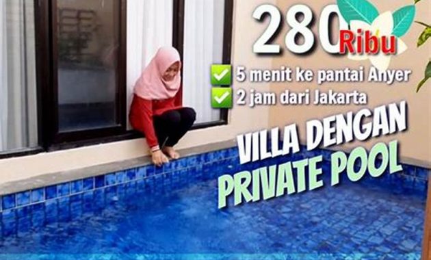 Kebersihan Private Pool