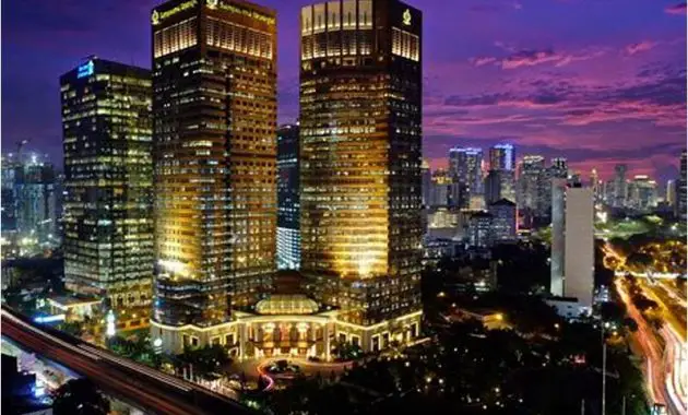 Kota Jakarta Malam Hari