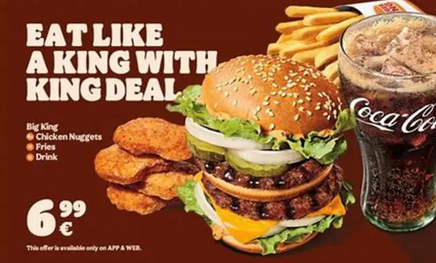 Gambar Kings Deal Burger King