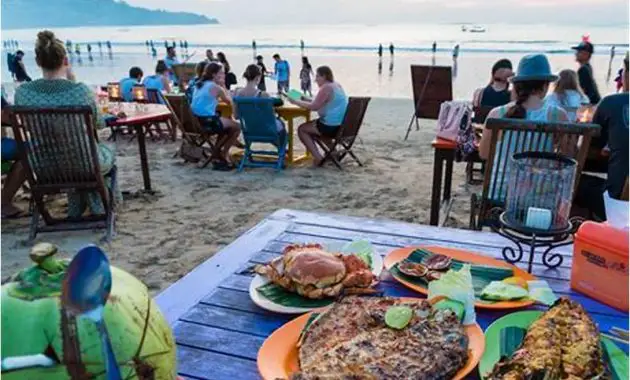 Kuta Beach Seafood Bali