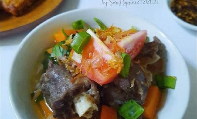 Sop Buntut Sari Laut Jepara