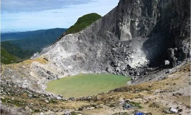 Kawah Putih Gunung Sibayak