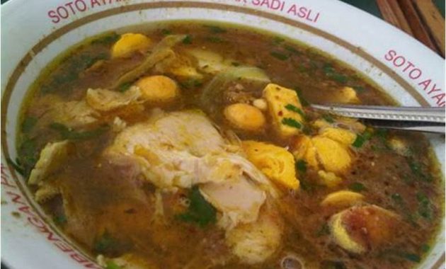 Soto Ayam Pak Sadi