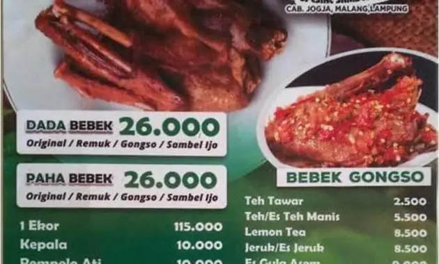 Kedai Bebek H. Slamet