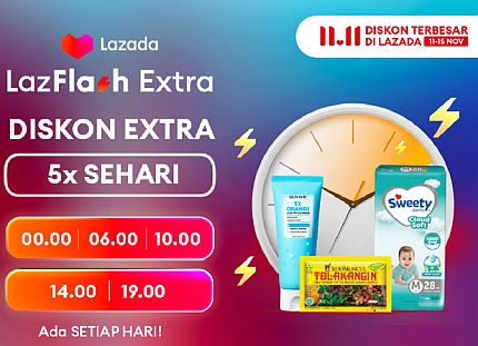 Flash Sale Setiap hari lazada