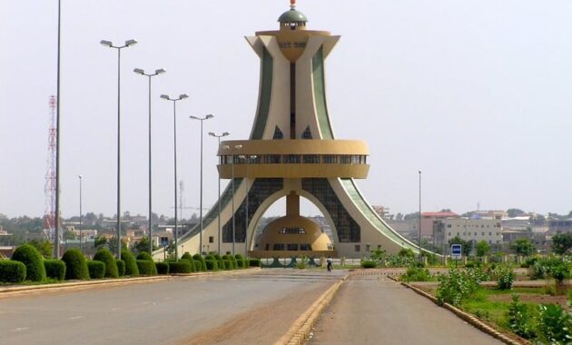 kota yang dilewati garis meridian 0 derajat, kota burkina faso